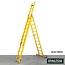 Staltor Fiberglass ladder 3x13 rungs T3G13