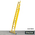 Staltor Échelle fibre de verre 3x13 échelons Staltor T3G13 | Échelle isolante
