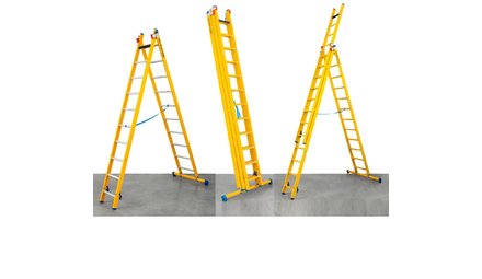 Fiberglass ladder