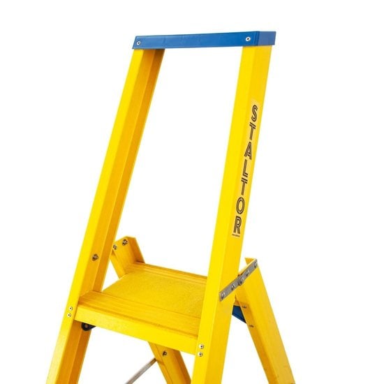 Staltor Staltor kunststof trapladder 6 treden | Niet-geleidend