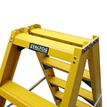 Staltor Staltor fiberglass double step ladder 2x4 tread DTRG04