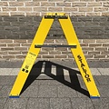 Staltor Escabeau double en fibre de verre 2x3 marches Staltor | Non conducteur