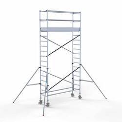 Mobile scaffold tower 75 x 305 x 6.2 m working height
