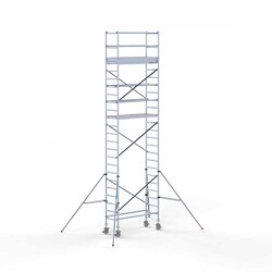 Mobile scaffold tower 75 x 190 x 8.2 m working height
