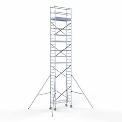 Mobile scaffold tower 75 x 190 x 10.2 m working height