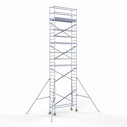 Mobile scaffold tower 75 x 250 x 11.2 m working height