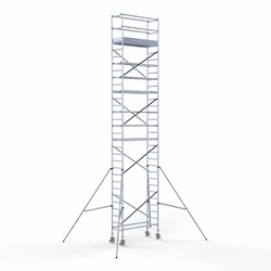 Mobile scaffold tower 75 x 190 x 12.2 m working height