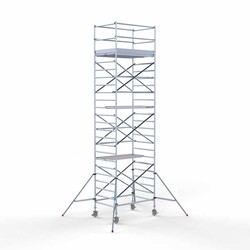 Mobile scaffold tower 135 x 190 x 8.2 m working height
