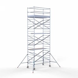Mobile scaffold tower 135 x 305 x 8.2 m working height