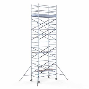 Mobile scaffold tower 135 x 190 x 9.2 m working height