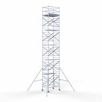 Euroscaffold Mobile scaffold tower 135 x 190 x 12.2 m working height
