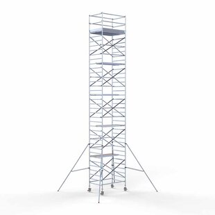 Mobile scaffold tower 135 x 190 x 12.2 m working height