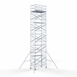 Mobile scaffold tower 135 x 250 x 12.2 m working height