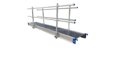 Aluminium stages - walkways