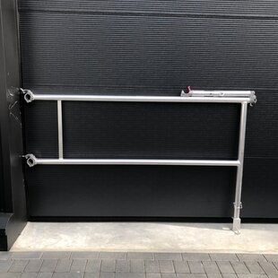 ASC dubbele leuning - klapframe steigertrap