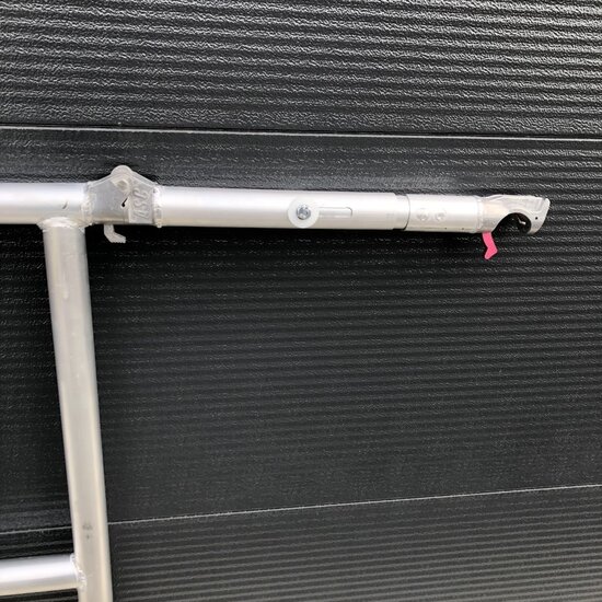 ASC Steigertrap dubbele leuning - klapframe