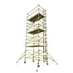 Genex Scaffolding Echafaudage en fibre de verre Prosafe 145 x 200 x 4 m hauteur travail