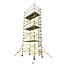 Genex Scaffolding Echafaudage en fibre de verre Prosafe 145 x 200 x 4 m hauteur travail