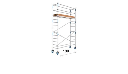 Échafaudage roulant 75x190