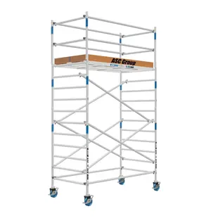 ASC mobile scaffold 135x190 working height 5.2 m