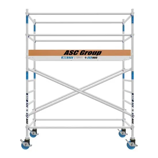 ASC Échafaudage roulant ASC 135x250 hauteur de travail 4,2 m