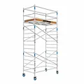 ASC ASC échafaudage roulant 135x250 hauteur travail 6,2 m