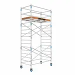 ASC ASC échafaudage roulant 135x250 hauteur travail 6,2 m