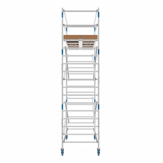 ASC ASC échafaudage roulant 135x250 hauteur travail 6,2 m