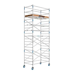 ASC échafaudage roulant 135x250 hauteur travail 7,2 m