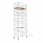 ASC ASC mobile scaffold 135x250 working height 8.2 m