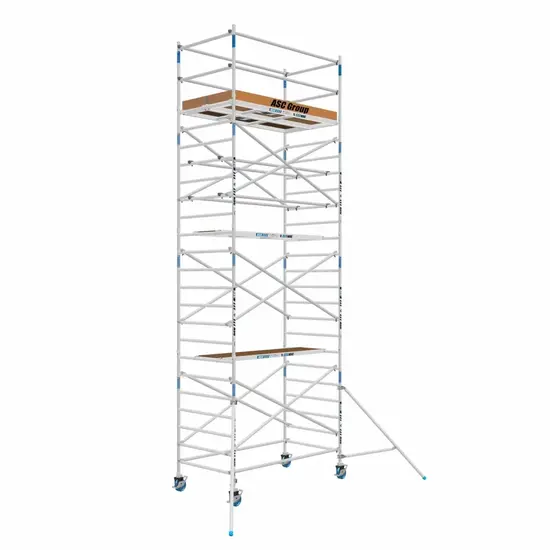 ASC ASC mobile scaffold 135x250 working height 8.2 m