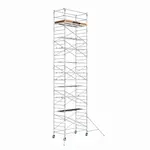 ASC ASC échafaudage roulant 135x250 hauteur travail 11,2 m