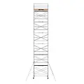 ASC ASC échafaudage roulant 135x250 hauteur travail 14,2 m