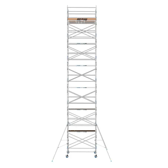 ASC ASC échafaudage roulant 135x250 hauteur travail 14,2 m