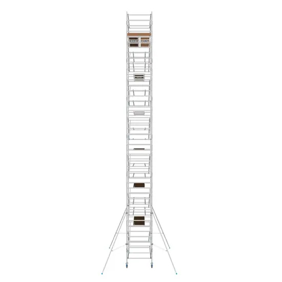 ASC ASC échafaudage roulant 135x250 hauteur travail 14,2 m