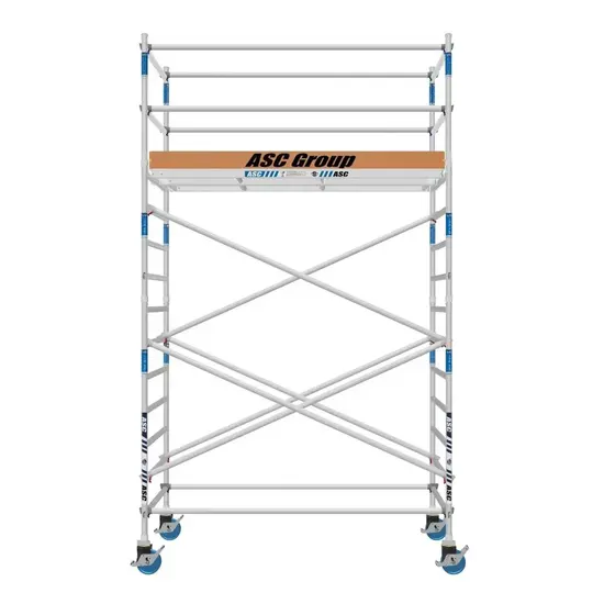 ASC Échafaudage roulant ASC 135x305 hauteur de travail 5,2 m