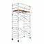 ASC Échafaudage roulant ASC 135x305 hauteur de travail 6,2 m
