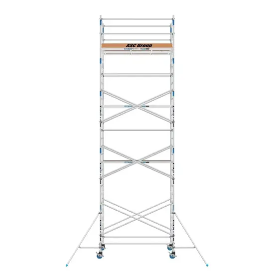 ASC Échafaudage roulant ASC 135x305 hauteur de travail 9,2 m