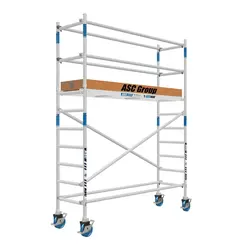 ASC mobile scaffold 75x190 working height 4.2 m