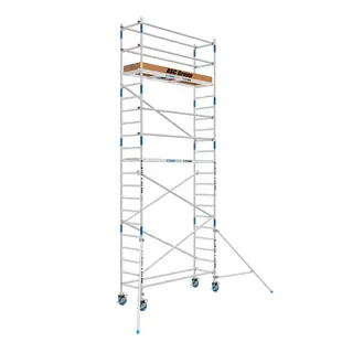 ASC échafaudage roulant 75x190 hauteur travail 7,2 m