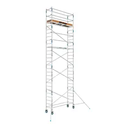 ASC mobile scaffold 75x190 working height 9.2 m