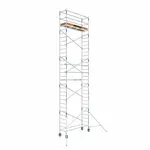 ASC ASC échafaudage roulant 75x190 hauteur travail 10,2 m