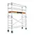 ASC Échafaudage roulant ASC 75x250 hauteur de travail 4,2 m