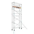 ASC Échafaudage roulant ASC 75x250 hauteur de travail 7,2 m