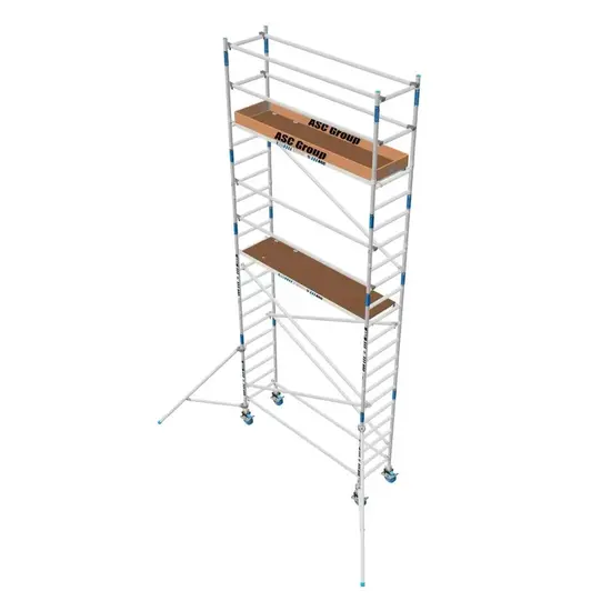 ASC ASC mobile scaffold 75x250 working height 7.2 m