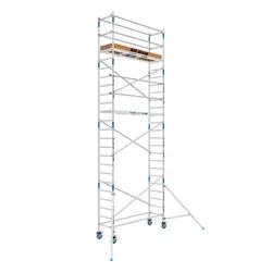 ASC mobile scaffold 75x250 working height 8.2 m