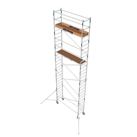 ASC ASC mobile scaffold 75x250 working height 9.2 m