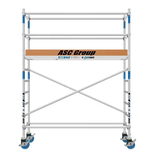 ASC ASC échafaudage roulant 75x305 hauteur travail 4,2 m