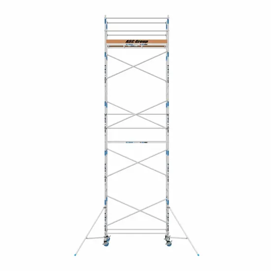 ASC ASC échafaudage roulant 75x305 hauteur travail 12,2 m