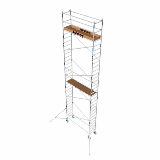 ASC ASC échafaudage roulant 75x305 hauteur travail 12,2 m